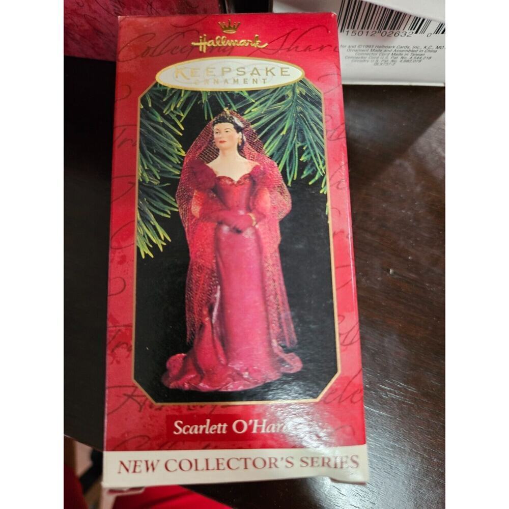1997 Hallmark Keepsake Ornament Gone With The Wind Scarlett O'Hara #1 In Series